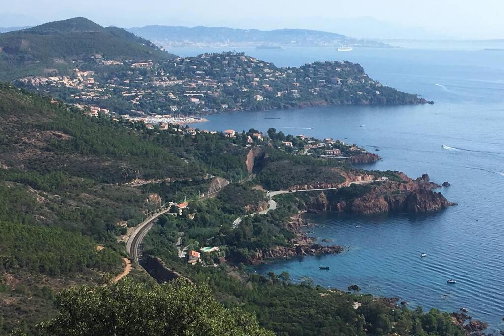 "Les Alizes" Cote Piscine Proche Bord De Mer Saint-Raphael  Luaran gambar